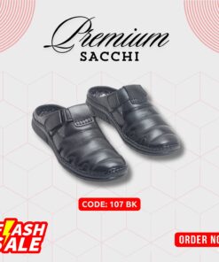 Men's Leather Sacchi SC-107BK | Budget King
